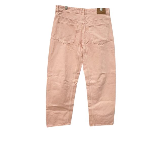 Madewell Women's The Darted Barrel-Leg Jeans Subtle Blossom Size 27 NWT - Picture 7 of 16